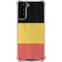 Belgium Flag Distressed Galaxy S21 Plus 5G Clear Case